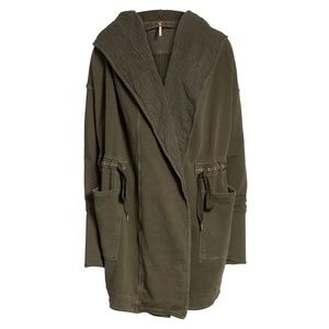 Free People Studio City Cardigan Hoodie Sz XS NWT